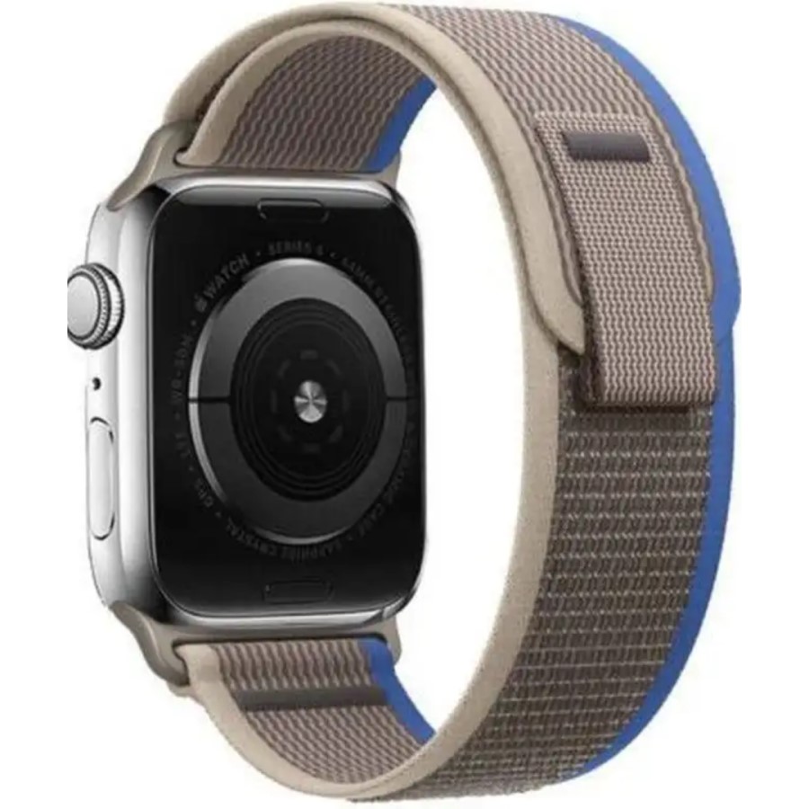 Тканевый ремешок MUTURAL WILD PATH LOOP SERIES для Apple Watch 42-49мм серо-голубой