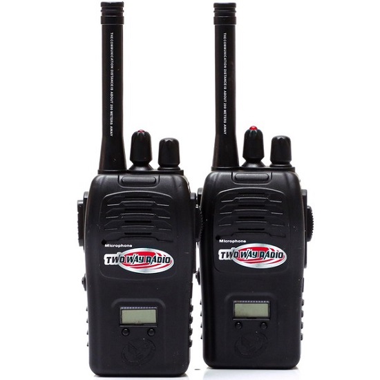 Набор раций «Шпионы», дальность до 200 метров, без шума, работают от аккумулятора