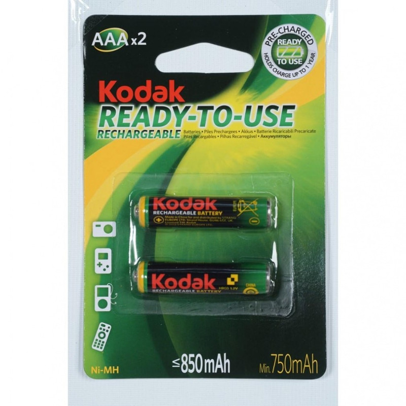 Аккумулятор KODAK R03 850 mAh BL-2