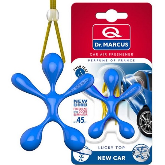 Ароматизатор Doctor Marcus  Lucky TOP "New Car" человечки