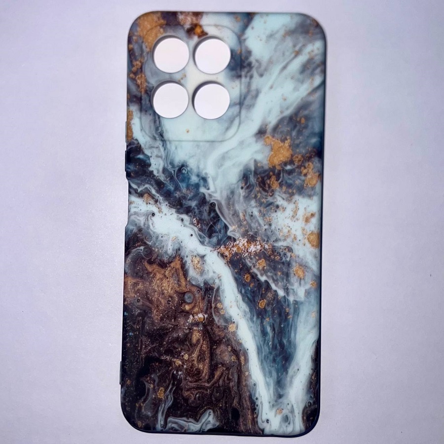 Силиконовый чехол NONAME для Honor X6 с рисунком (вид №5)