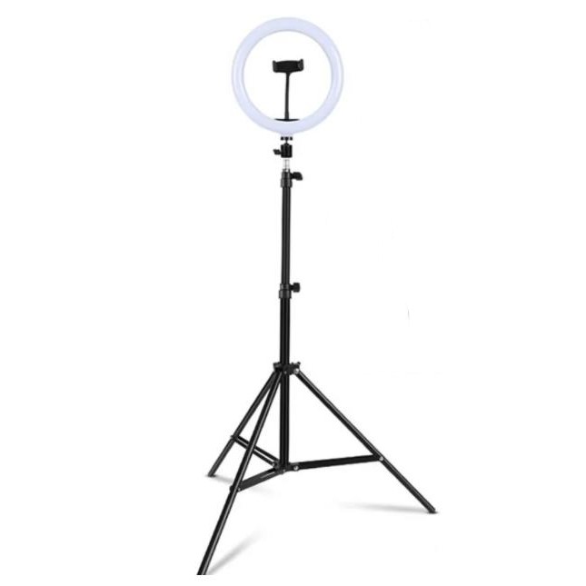 Светодиодное кольцо-подставка WALKER  WLR-3010, 30 см, белый свет (со штативом)