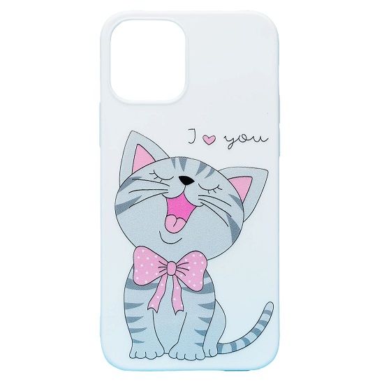 Задняя накладка SC302 для iPhone 12 (004) (white)