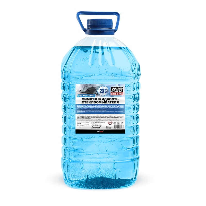 Жидкость незамерзающая ЗИМНЯЯ AVS AVK-401 -20С (ПЭТ) 4л