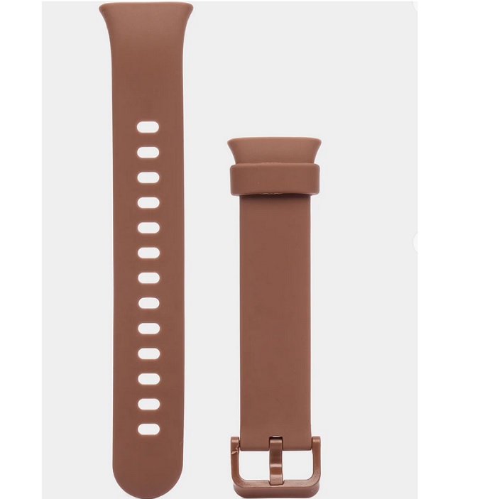 Силиконовый ремешок Puloka для Xiaomi Mi Band 7 pro коричневый