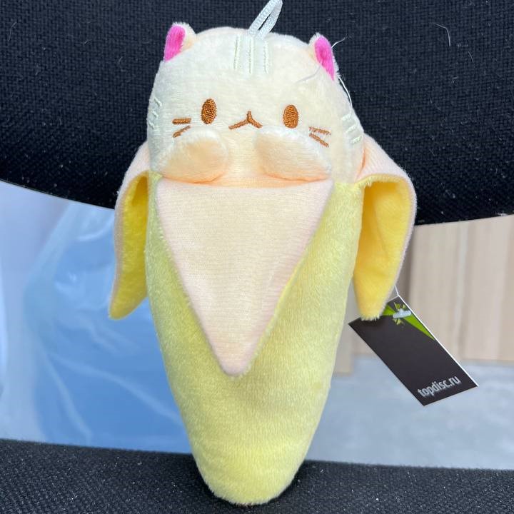 Мягкая игрушка Кошка в банане 18 см