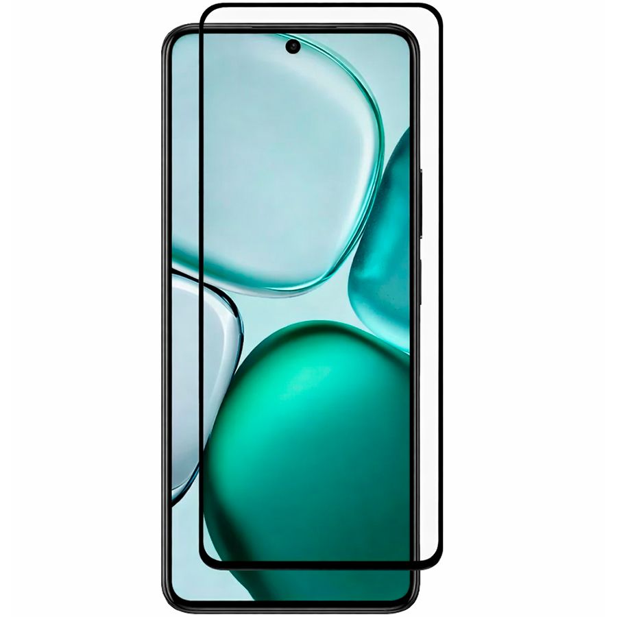 Противоударное стекло 5D ZIBELINO для Honor X9c Smart 5G (6.8") черный