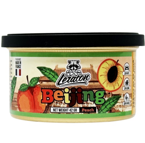 Ароматизатор LERATON Beijing Персик, банка