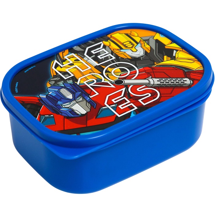 Ланч-бокс детский прямоугольный 500 мл, Heroes, Трансформеры 6918344