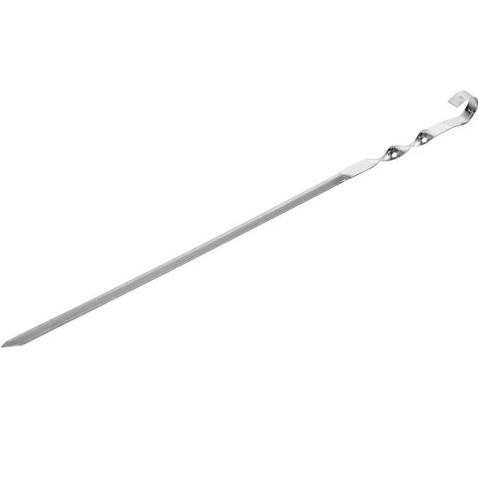 Шампур угловой BOYSCOUT 370х10х0,8 мм из нержавеющей стали /500/50 61371