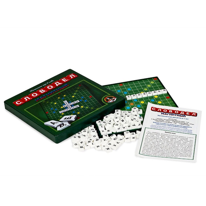 Настольная игра "Словодел Магнитный" 01348