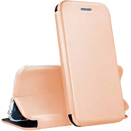 Чехол футляр-книга ZIBELINO Book для Huawei P50 Pro (розово-золотистый)