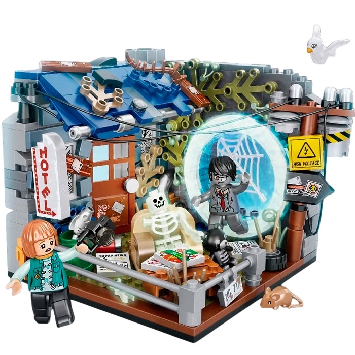 Конструктор LOZ 1749 Телепорт в дом с привидениями