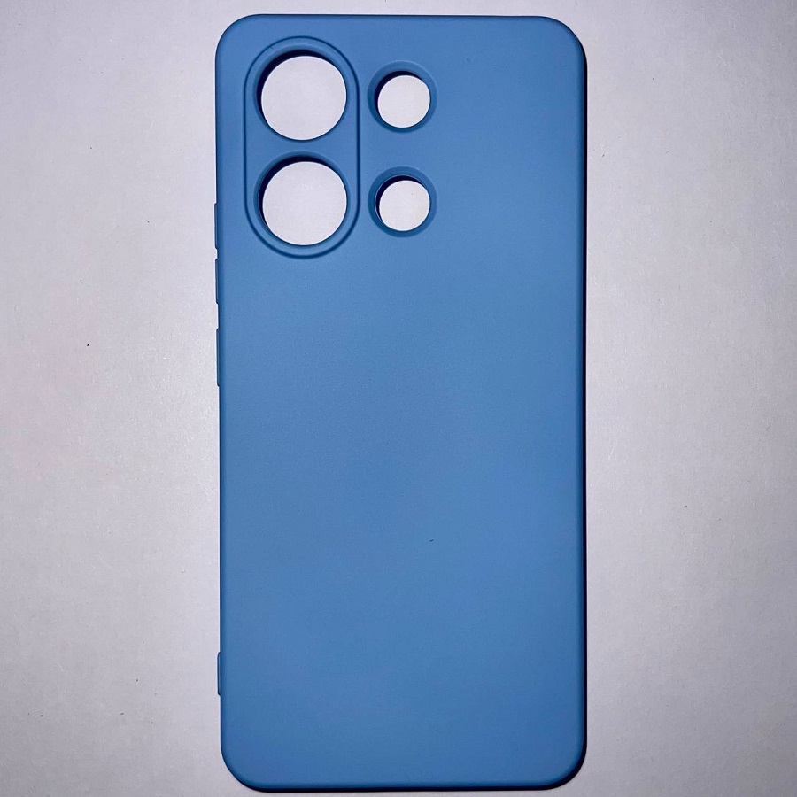 Задняя накладка ZIBELINO Soft Case для Xiaomi Redmi Note 13 4G (лаванда)