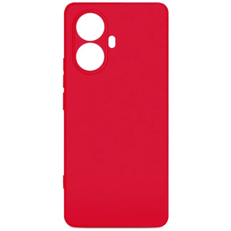 Силиконовый чехол DF для Realme 10 Pro+ (5G) DF rmCase-29 (red)