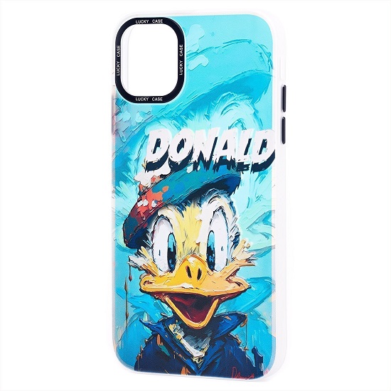 Задняя накладка PC081 для iPhone11 (004) (multi color)