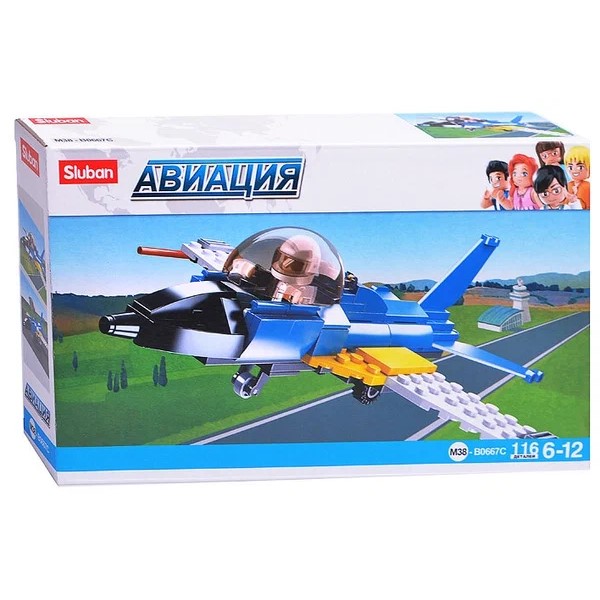 Конструктор "Авиация" (116 дет) 691833