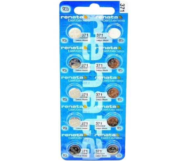 Элемент питания RENATA AG06 (R371) (SR920SW) BL-10