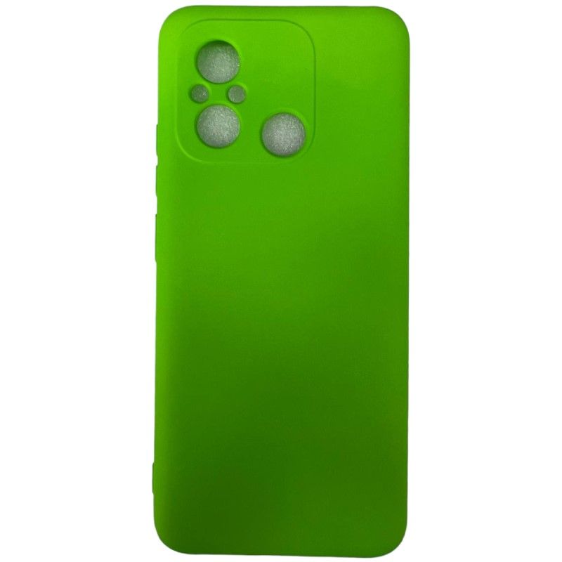 Задняя накладка SILICONE COVER для Xiaomi Redmi 12C 4G №16 Салатовый