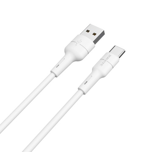 Кабель USB Type-C 1.0м BOROFONE BX30 белый