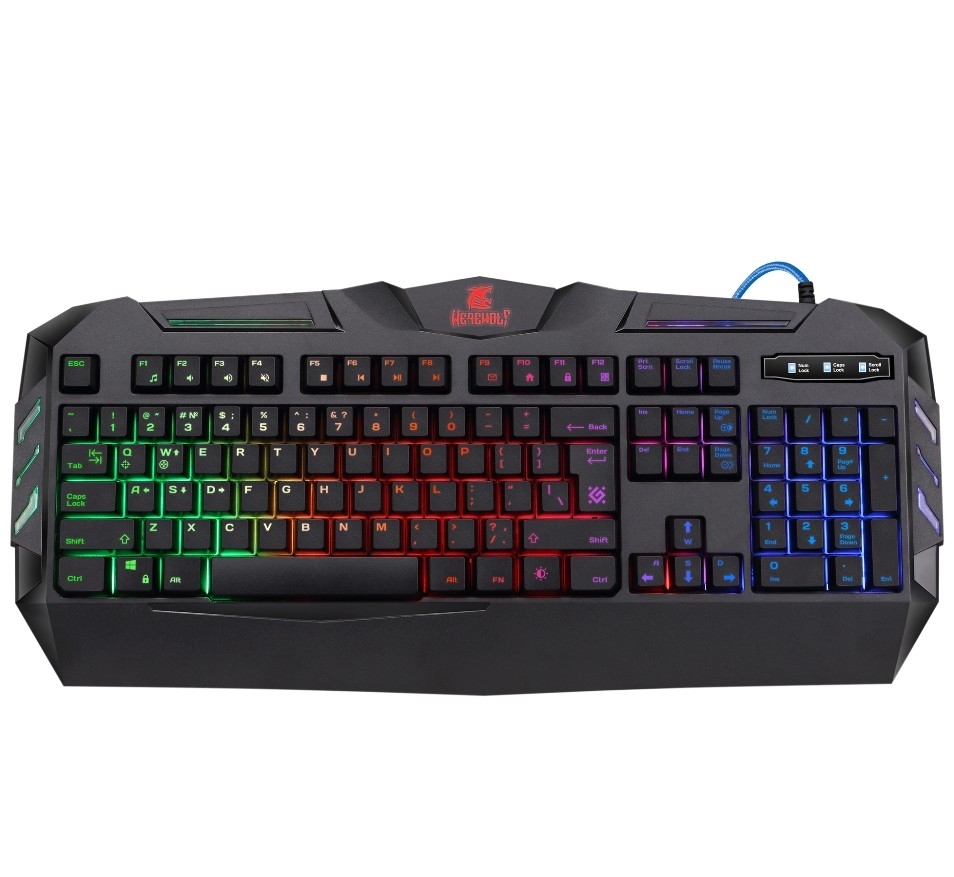 Клавиатура DEFENDER Werewolf GK-120DL, RGB
