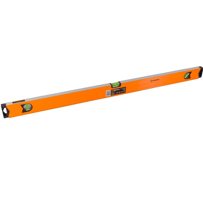 Уровень алюминиевый "Магнитный" 1000 мм, фрезерованный, 3 глазка (1 зеркальный) ВИХРЬ 73/11/4/20