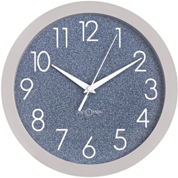 Часы настенные, d-28 см, интерьерные, Классика, бесшумные 9227420