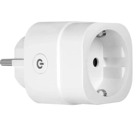 Умная розетка MOES Zigbee Plug 16A (ZP-EU16M-WH) (Яндекс Алиса) White