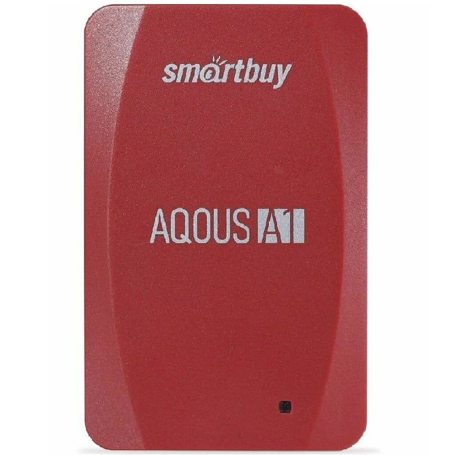 Внешний SSD 512GB Smartbuy A1 Drive USB 3.1 (SB512GB-A1R-U31C), Красный 