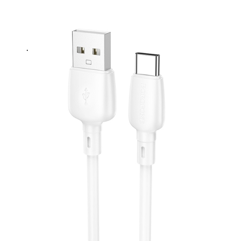 Кабель USB <--> Type-C 1.0м BOROFONE BX93, белый