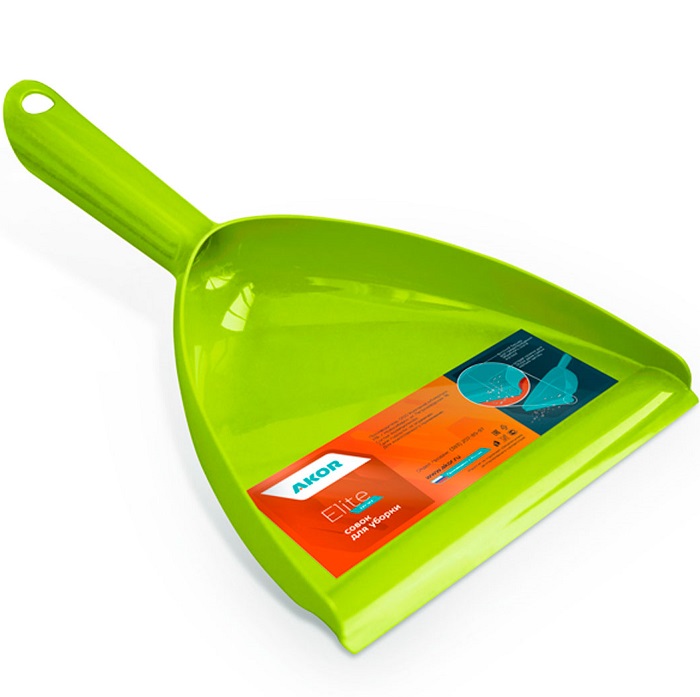 Совок для уборки Акор Elitе 501-001, салатовый
