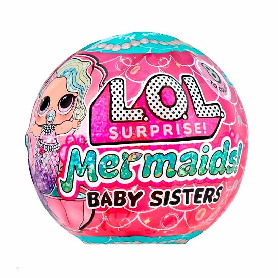Кукла в шаре L.O.L. SURPRISE! Сестричка Mermaids! с акс