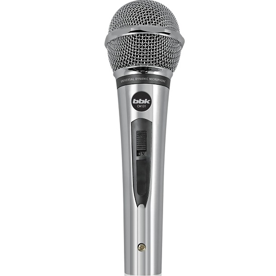 Микрофон BBK CM131 серебристый