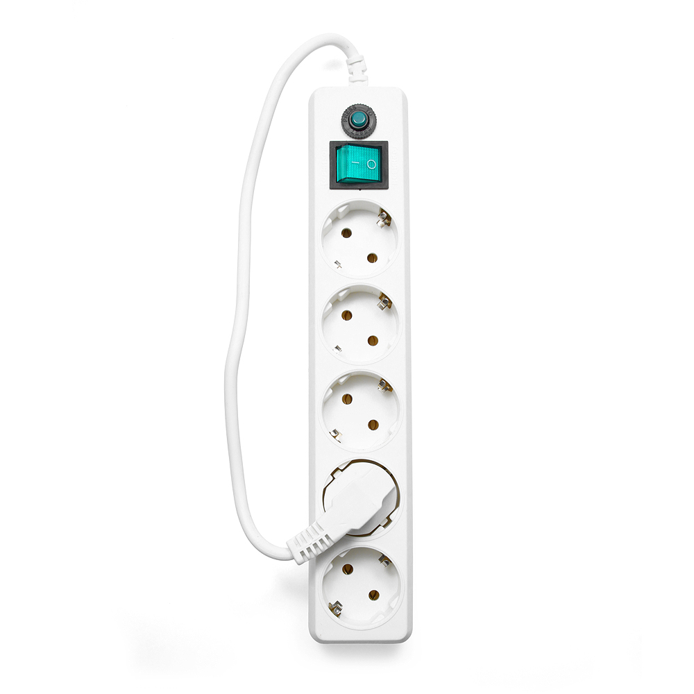 Сетевой фильтр  0.5м Гарнизон ЕНLW-4 0,5 м 5 р белый