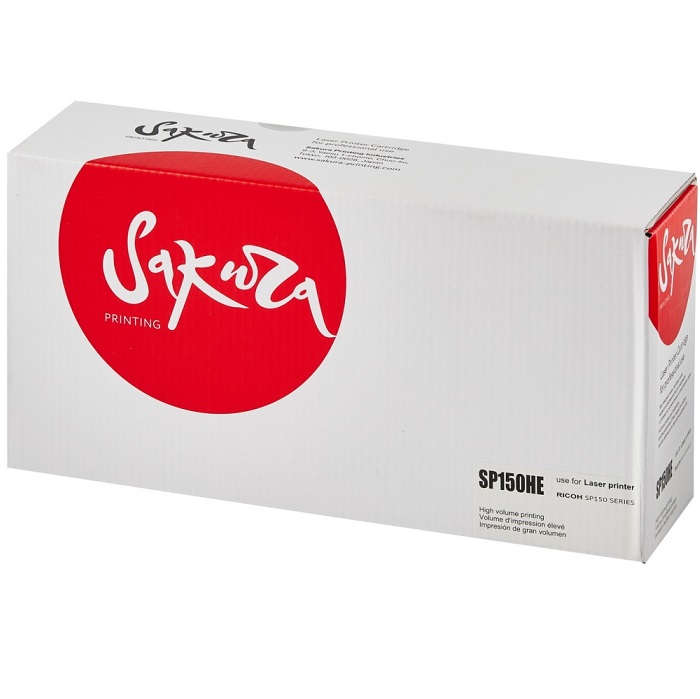 Картридж SAKURA SP150HE для Ricoh  SP 150/150SU SP150LE, черный, 1500 к.