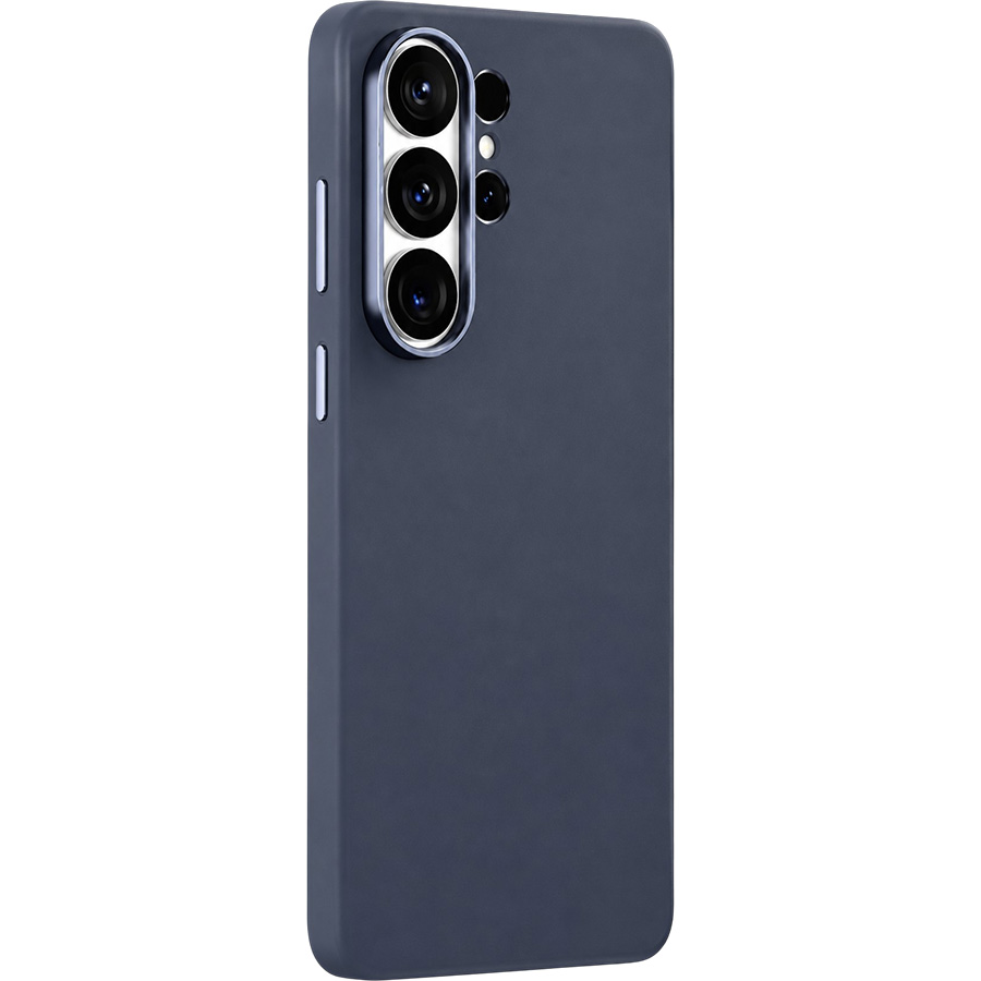 Задняя накладка KEEPHONE PEEKABOO MAGSAFE LEATHER CASE для Samsung Galaxy S26 ULTRA, BLUE
