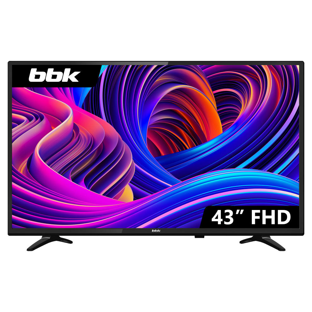 Телевизор BBK 43LEM-1064/FTS2C черный 43"