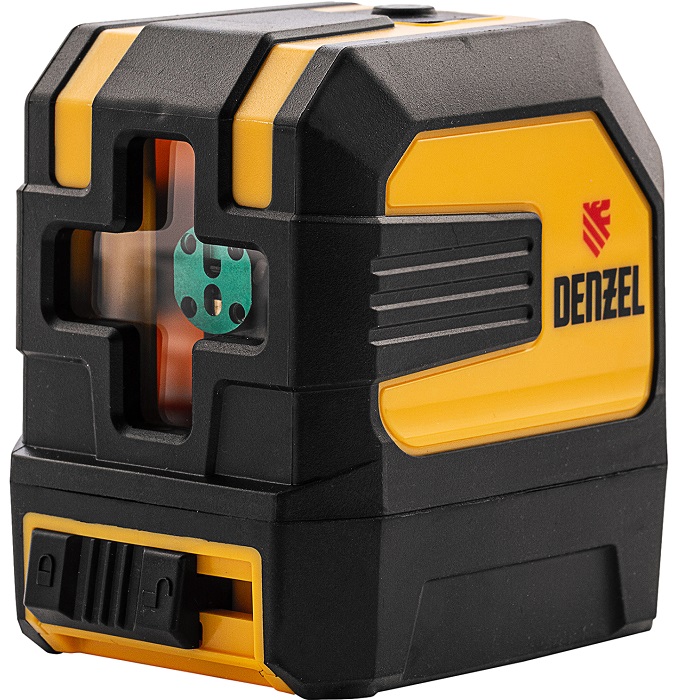 Лазерный уровень DENZEL LX 03 Green, 30 м, 520 нм, резьба 1/4"//