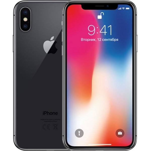 Смартфон APPLE iPhone X 256Gb Серый космос (Б/У)