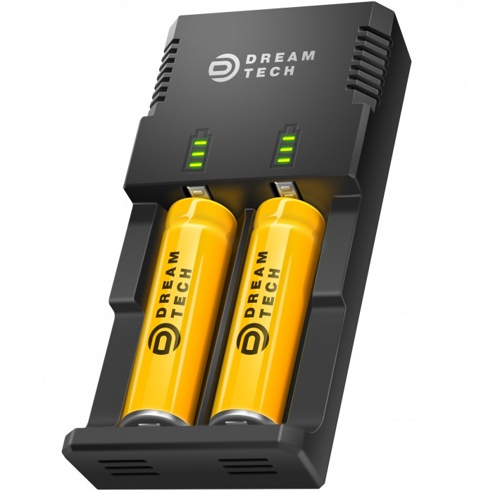 Зарядное устройство DREAM HD-8863 (266500,18650,14500,16340) черное