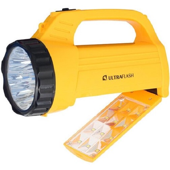 Фонарь ULTRAFLASH 3819CSM желтый