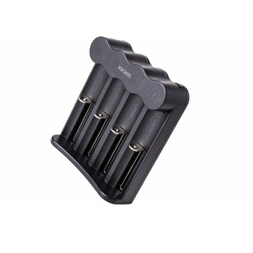 Зарядное устройство КОСМОС KOC703USB 1-4 16340,17335,18490,18650, 20700 питание от USB шнур. автомат.