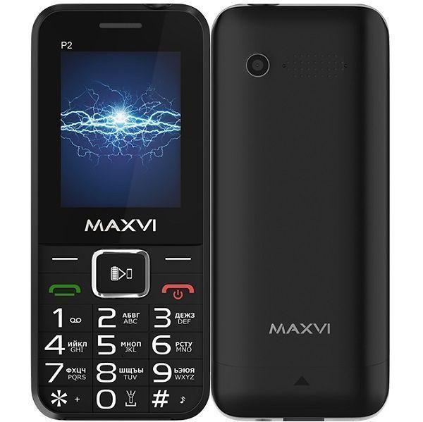 Телефон MAXVI P2 Black