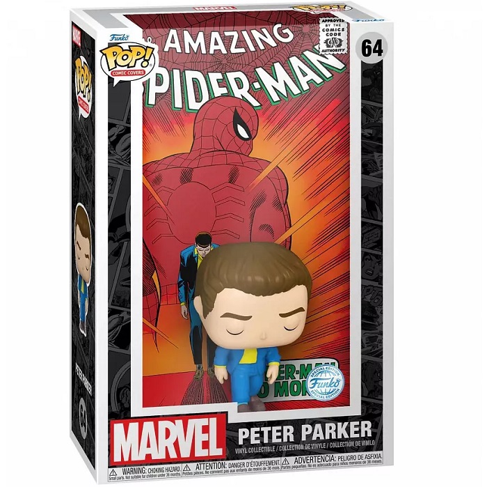 Фигурка Funko POP! Comic Covers Marvel Amazing Spider-Man #50 Peter Parker (Exc) (64) 84601