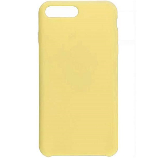 Задняя накладка STR для iPhone 7 Plus Soft Touch (желтый) 4