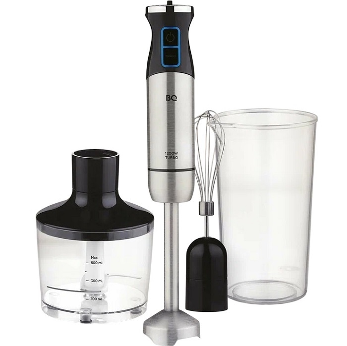 Блендер BQ HB1032SS Черный-Стальной