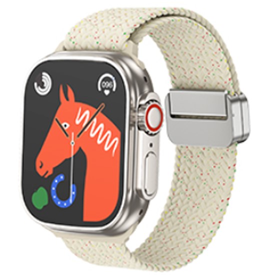 Нейлоновый ремешок HOCO AS104 для APPLE Watch 38/40/41mm, белый, с точками