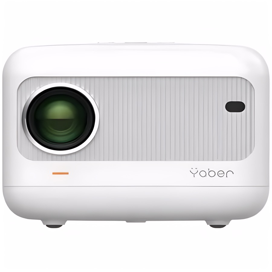 Проектор Yaber Projector L1 (Android 9.0, 1+8G, 1080P, фокусировка с помощью пульта, 200 Ansi, белый)
