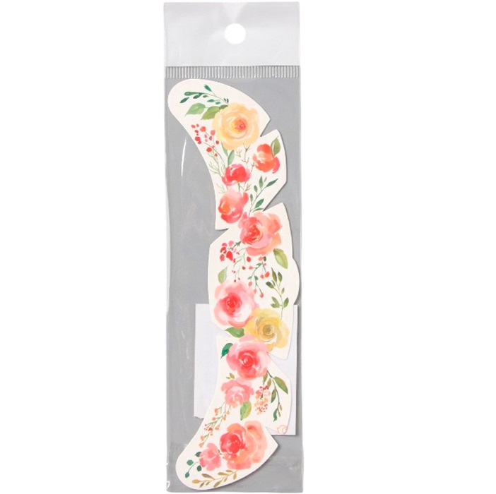 Переводная тату на тело цветная «Веснушки. Акварельные цветы», 16×5 см 10449513