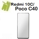 Стёкла для Xiaomi Redmi 10C/Poco C40